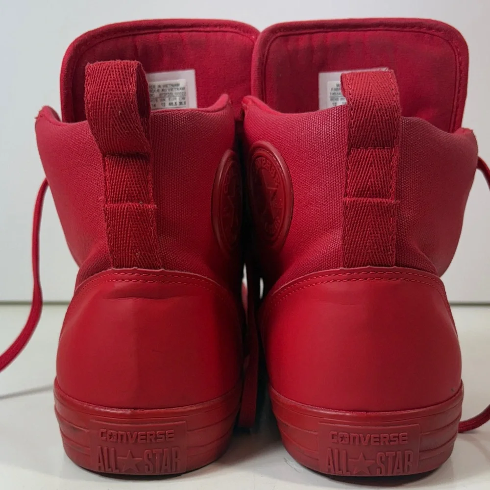 Converse All Star Bold Red High-Tops - Picture 6 of 8